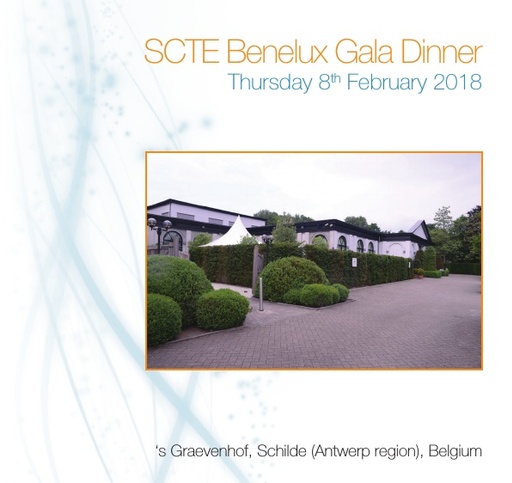 2018 SCTE Benelux Dinner leaflet