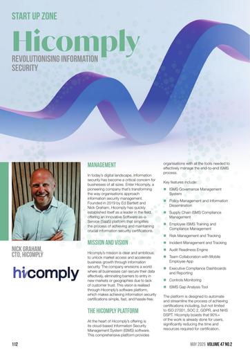 Startup Zone: Hicomply