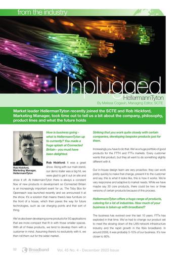 Unplugged: HellermannTyton