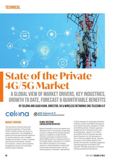 Tecnical: State of the Private 4G/5G Market