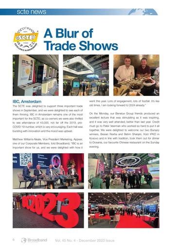 A blur of tradeshows