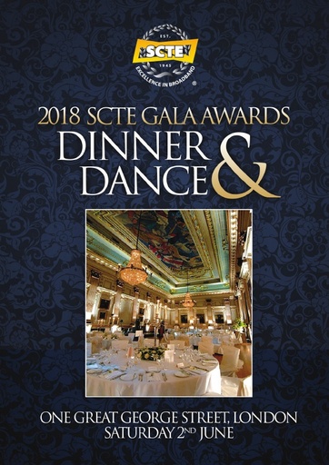 2018 SCTE Dinner Leaflet