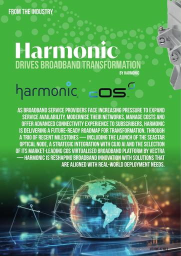 From the Industry - Harmonic drives broadband transformation