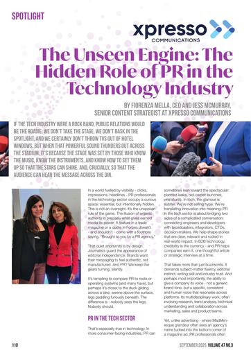 Spotlight: Xpresso Communications - The unseen engine: The hidden role of PR in the technology industry