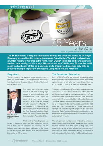 SCTE Long Read: 75 years of the SCTE