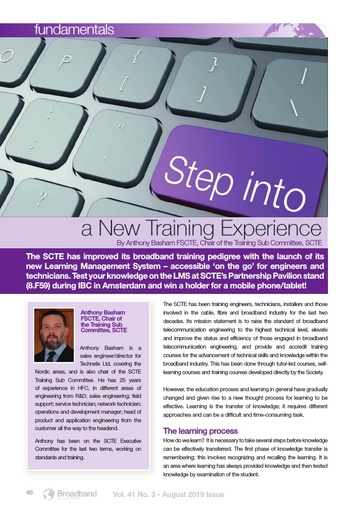 p46 - Step into a New Training Experience