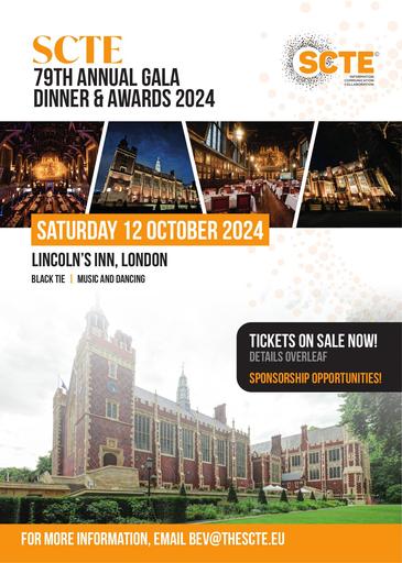 SCTE 2024 79th Annual Dinner A4 Leaflet