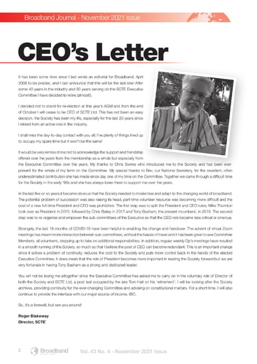 Editors Letter