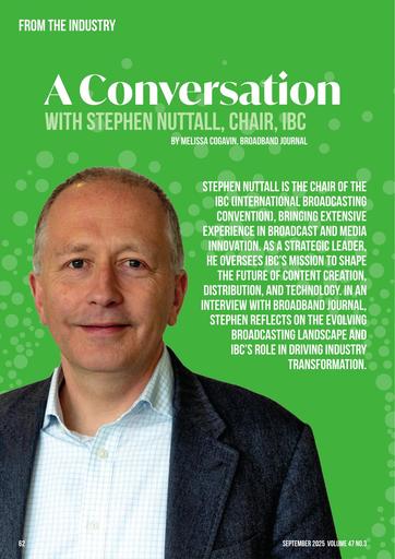 From the Industry - A conversation with Stephen Nuttal, Chair, IBC