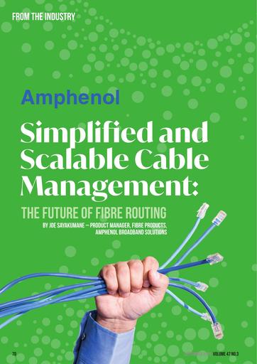 From the Industry - Amphenol - Simplified and scalable cable management