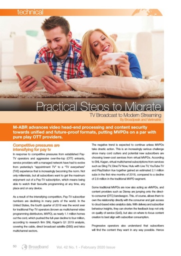 Practical Steps to Migrate TV Broadcast to Modern Streaming