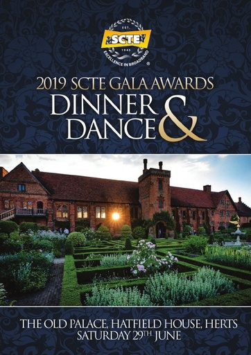 2019 SCTE Dinner Dance leaflet