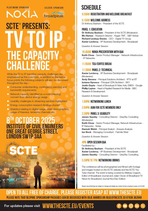 TV to IP - the capacity challenge